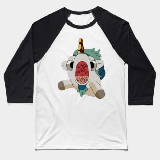 unicorse funny graphic Baseball T-Shirt